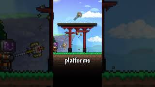 Quick Torii Gate Building Tips in Terraria ⛩️ terraria [upl. by Kelton642]