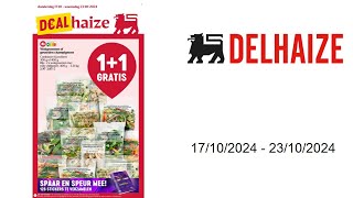 Delhaize folder BE  1710  23102024 [upl. by Menken]