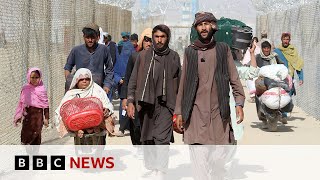 Pakistan orders 17 million Afghan asylum seekers out of country by November  BBC News [upl. by Lienad688]