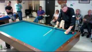 Un champion du monde de billard français en démonstration à Lons [upl. by Colleen804]