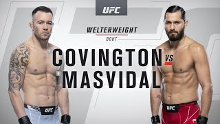 UFC 272 Colby Covington vs Jorge Masvidal Highlights [upl. by Oswell]