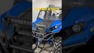 KFI UTV Snow Plow with Power Actuator snowplow snowplowing teryx [upl. by Veda]