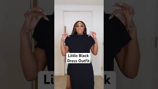 Little Black Dress Outfit  grwm grwmoutfit ootd fashion outfit fashionstyle blackdress [upl. by Barber]