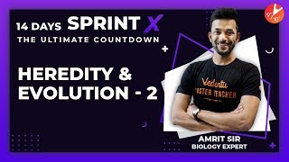 Heredity and Evolution Sprint X 2020 L2  CBSE Class 10 Biology  NCERT Solutions  Vedantu Class 10 [upl. by Aitnis]