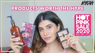 Beauty Products Worth The Hype Ft Malvika Sitlani  Nykaa Hot Pink Sale 2020  Nykaa [upl. by Felise]