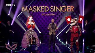 Masked Singer România Duelul dintre Unicorn și Tigru Cine a câștigat inima juraților [upl. by Maidel]