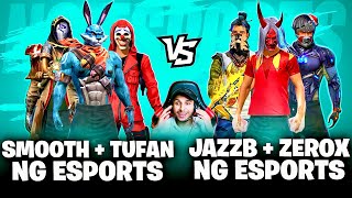 Smooth amp Toofan vs Jazzb amp Zerox 🔥  NG vs NG  Team Nonstop Gaming vs Blackshout [upl. by Tterag]