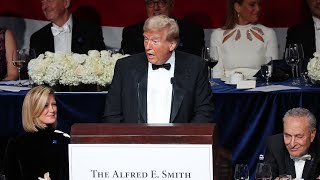 IN FULL Trump makes top Democrats laugh during charity dinner roast [upl. by Ulphi968]