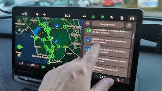 Skoda Enyaq sat Nav  can you choose different chargers [upl. by Luapsemaj]