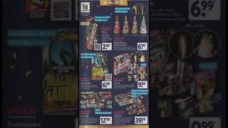 Aldi Nord Prospekt Silvester 2425 virslshorts feuerwerk pyro aldi foryou [upl. by Assyle]