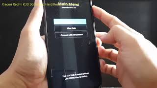 How to Hard Reset Xiaomi Redmi K30 5G Racing [upl. by Artemahs]