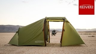 Redverz Atacama Motorcycle Expedition Tent Walk Through [upl. by Ginny]