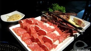 AYCE Korean BBQ Downtown LA with Bachan Buffet HD  Manna Korean BBQ [upl. by Rame571]