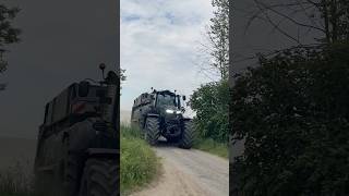 Black 9340🖤 deutzfahr barley silage [upl. by Amalbergas]