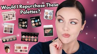 Would I Repurchase These Luxury Eyeshadow Palettes [upl. by Eekaz286]