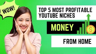 Top 5 Most Profitable YouTube Niches with AI to Dominate in 2023 [upl. by Mchugh]