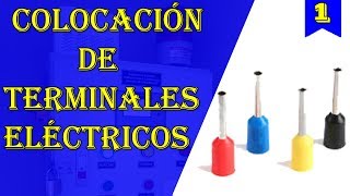 COLOCACIÓN DE TERMINALES ELÉCTRICOS [upl. by Atinav927]