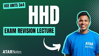 VCE HHD 3amp4 Exam Revision Lecture [upl. by Tapes774]