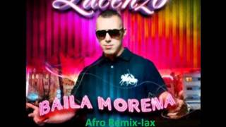 LucenzoBaila Morena Afro remix Iax [upl. by Sajet]