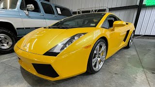 2005 Lamborghini Gallardo well option sports carsupercar low mileage and for sale [upl. by Anaib]