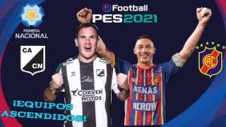 Option File Colegiales y Central Norte 2024 PES 2021 PS4 [upl. by Nyar]