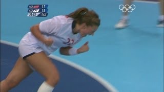 Womens Handball SemiFinal  NOR v KOR  London 2012 Olympics [upl. by Mila]