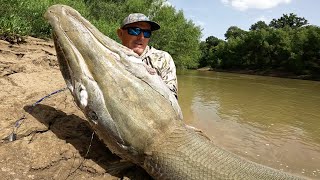 I Finally CAUGHT a Real Life RIVER MONSTER My Biggest Fish Ever [upl. by Aneliram]