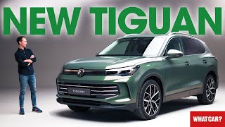 NEW VW Tiguan revealed – full details on crucial SUV  What Car [upl. by Sturrock]