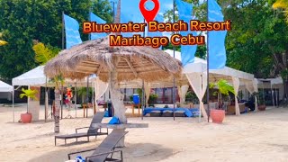 Bluewater Beach Resort Maribago Cebu  Marz Vlog [upl. by Clower]