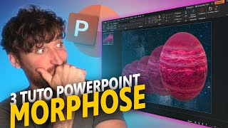 POWERPOINT  3 TUTOS POUR MAITRISER MORPHOSE 🤩 [upl. by Llyrat]