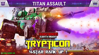 Transformers TITAN Gameplay  4Star TRYPTICON [upl. by Ahsyad]