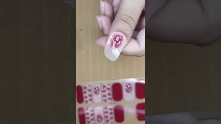 Sticker nails trendingshorts nailart diy [upl. by Ruggiero]