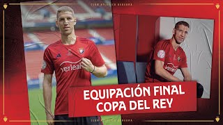 Osasuna presenta su camiseta para la final de la Copa del Rey  Club Atlético Osasuna [upl. by Cornelius]