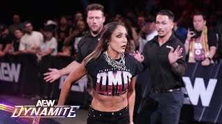 Britt Baker DMD interrupts TBS Champion Mercedes Moné’s Victory Toast  71024 AEW Dynamite [upl. by Edobalo]