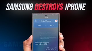 This Samsung Feature DESTROYED iPhone [upl. by Oleic394]