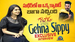 Gaalodu Movie Heroin Gehna Sippy Exclusive Interview  Sudigali Sudheer  NTV ENT [upl. by Miun]