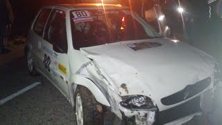 Rallye pays du Gier 2022  Crash ‼️ show and Mistakes [upl. by Haney434]