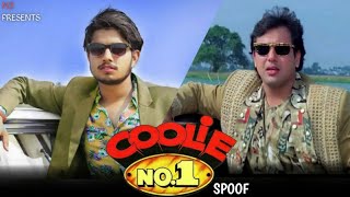 Coolie No 1 Comedy Scenes  Spoof  Govinda  Shakti Kapoor  Mazak Mazak Me [upl. by Goodrich]