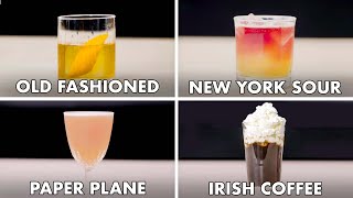 How To Mix Every Whiskey Cocktail  Method Mastery  Epicurious [upl. by Jona]