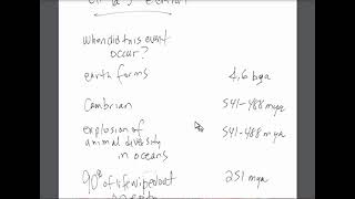 PB2 LT review Geologic timescale Cambrian CH 16 [upl. by Miguela]