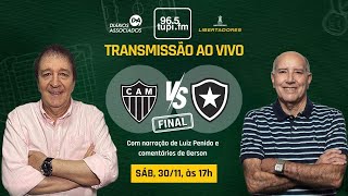 ATLÉTICOMG 1 X 3 BOTAFOGO  Final  Libertadores  30112024  AO VIVO [upl. by Dianne253]