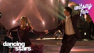 Milo Manheim and Witney Carson Foxtrot Week 7  Dancing With The Stars [upl. by Yleik266]