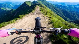 WIDE OPEN Trail Ride on 80mph Surron [upl. by Annaul]