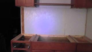 Kraftmaid Kitchen Cabinet Installation 007 [upl. by Arreik]