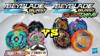 Beyblade Burst SwitchStrike vs QuadDrive Beyblades  Hasbro Elimination Tournament [upl. by Tabbi934]