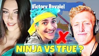 TFUE vs NINJA  QUERIA JOGAR ASSIM [upl. by Sivartal]