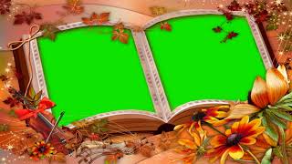 OPEN BOOK GREEN SCREEN EFFECT [upl. by Delsman]