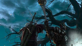 The Witcher 3  Geralt vs Imlerith Death March Gameplay 4k60fps [upl. by Noremac]