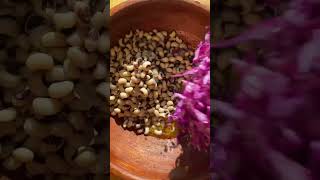 Perfect plantbased blackeyed pea amp cabbage salad bowl🥬salad natural blackeyedpeas shorts [upl. by Nitaj]