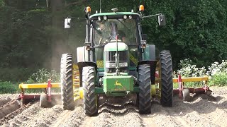 Ridging potatoes [upl. by Natassia]